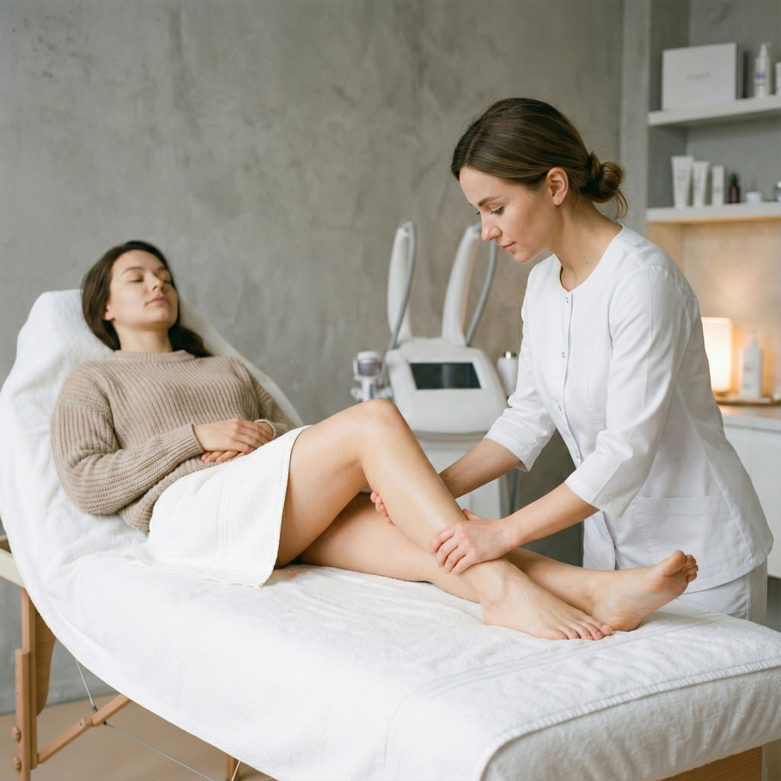 Tratamiento para piernas cansadas