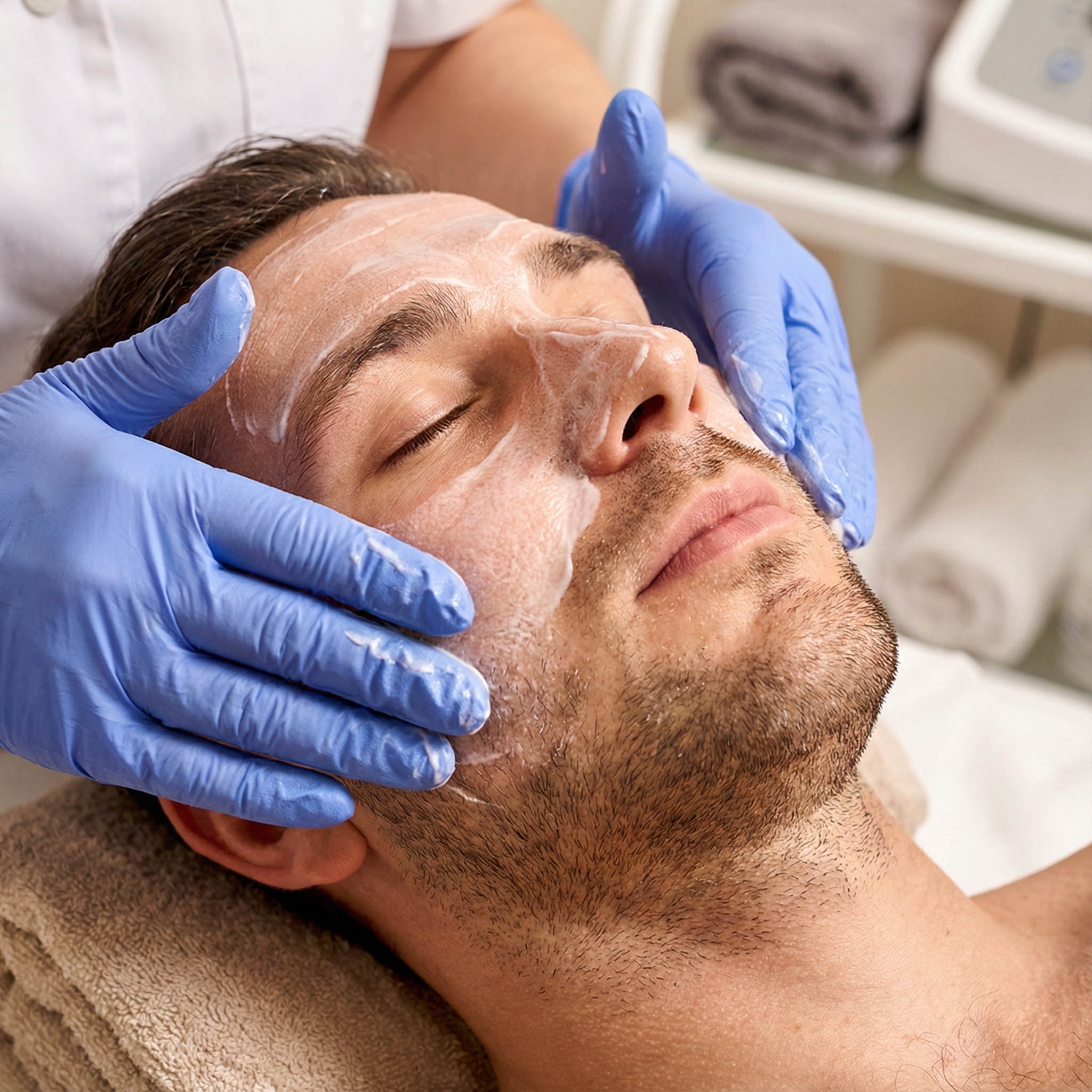 Limpieza facial premium + masaje de relajación