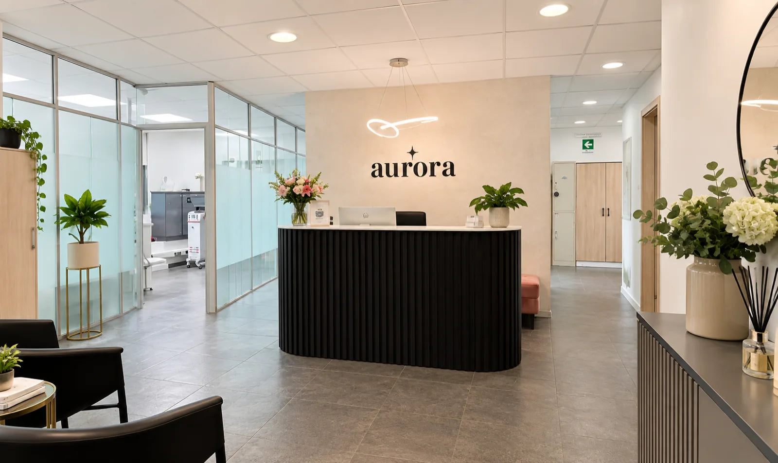 Recepción de Aurora Providencia